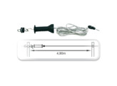SILVER SET POIGNEE AVEC CORDELETTE ELASTIQUE