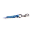 S2G LONGE MOUSQUETON EN LAITON  BLEU CLAIR