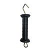 SILVER GATE HANDLE WITH STRAIGHT HOOK
