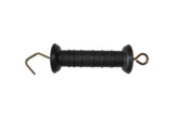 SILVER GATE HANDLE WITH STRAIGHT HOOK