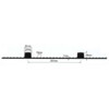 TAPIS POUR TRAPPE 2400X2400 XL   PIECE