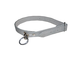 COLLIER EN CUIR 65X2 5CM AVEC CLOU TOURNANT