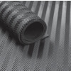 Rubberloper visgraatmotief 3mm 1.40m x 10.00m zwart