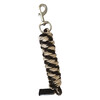 S2G LEADROPE DELUXE WITH CARABINERHOOK BEIGE/CHOCOLATE BROWN