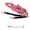 GATE HANDLE ROPE SET HEAVY RED/WHITE