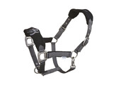 S2G HALSTER  ZWART FLEECE PONY ANTHRACIET