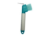 S2G CURE-PIED AVEC BROSSE  LOOK CUIR BRUN