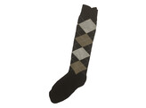 S2G CHAUSSETTES CARREAUX ANGY BRUNES 39-42