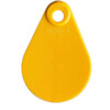 PLAQUETTE JAUNE MOUTON/CHEVRE  5PCS 