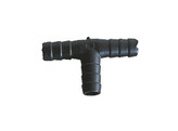 T-PIECE 10 MM  BLACK  5 P 