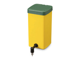 DRINKBAKJE MET RESERVOIR 1 1L NIPPEL INOX VOOR KONIJNEN