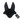 NOIR BONNET POUR CHEVAL EXCLUSIVE 1 rangees BLEU CRYSTAL FULL