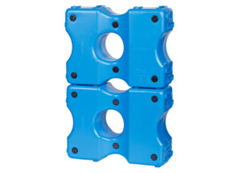 BLOC CAVALETTI BLEU 40X30X15CM