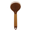 S2G BROSSE QUEUE/CRINIERE LEATHER LOOK  BRUN