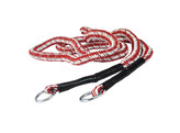 GATE HANDLE ROPE SET HEAVY RED/WHITE