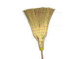 BROOM RICE STRAW EXTRA WITH WOODEN SHAFT