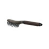 S2G BROSSE QUEUE/CRINIERE LEATHER LOOK  BRUN