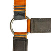 S2G HALSTER ORANJE MET GERUIT MOTIEF TAUPE PONY