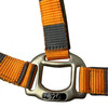 S2G HALSTER ORANJE MET GERUIT MOTIEF TAUPE PONY